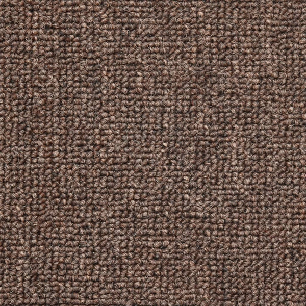 Stufenmatten 15 Stk. 56x17x3 cm Kaffeebraun Halbrund