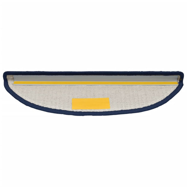 Stufenmatten 15 Stk. 56x17x3 cm Blau Halbrund