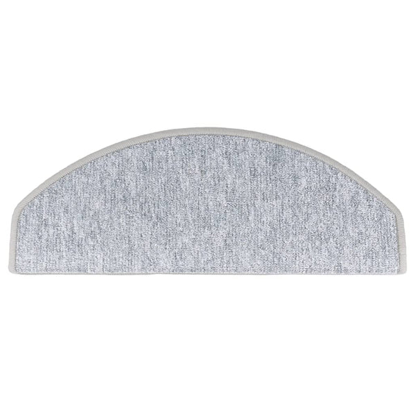 15 Stk. Treppenmatten Hellgrau 65 x 24 x 4 cm