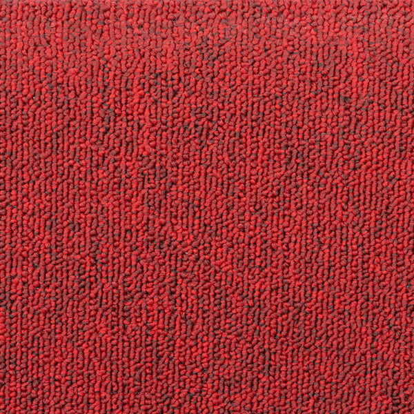 Stufenmatten 15 Stk. 65x24x4 cm Rot Halbrund Groß