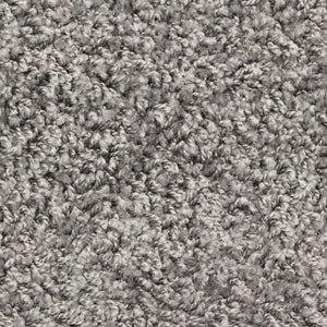vidaXL Tapis d'escalier 15 pcs 56x17x3 cm Gris Semi-circulaire