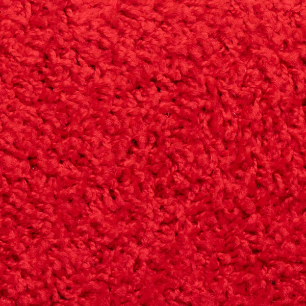 vidaXL Tapis de marche 15 pcs 56x17x3 cm Rouge Semi-circulaire