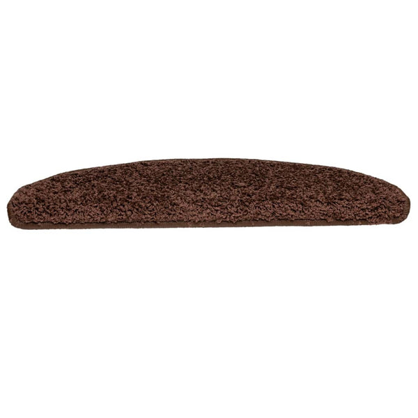 Stufenmatten 15 Stk. 65x21x4 cm Braun Halbrund Groß