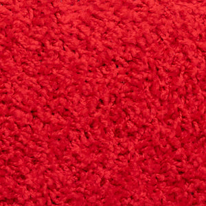 vidaXL Tapis de marche 15 pcs 65x21x4 cm Rouge Demi-rond Grand