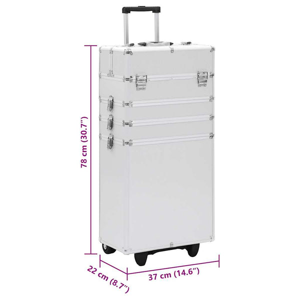 Aluminium Kosmetik Make-up Organizer Koffer
