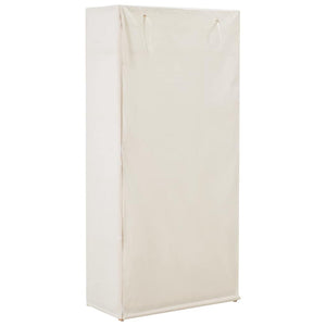 Kleiderschrank Weiß 79 x 40 x 170 cm Stoff