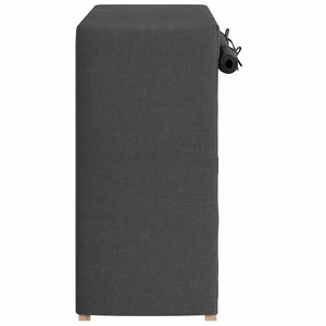 Schuhschrank mit Abdeckung Grau 79 x 40 x 80 cm Stoff