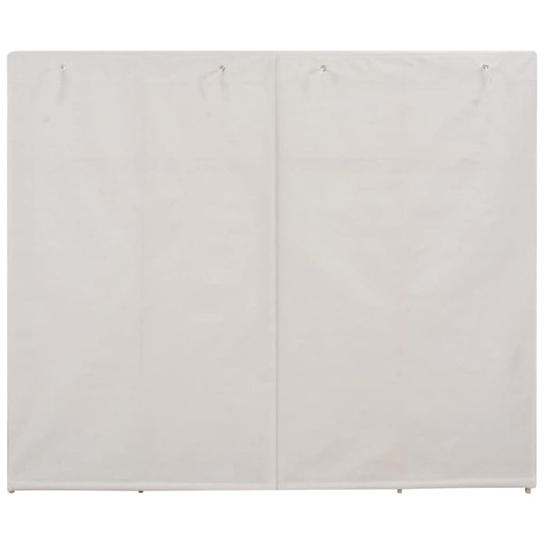 Kleiderschrank Weiß 200 x 40 x 170 cm Stoff