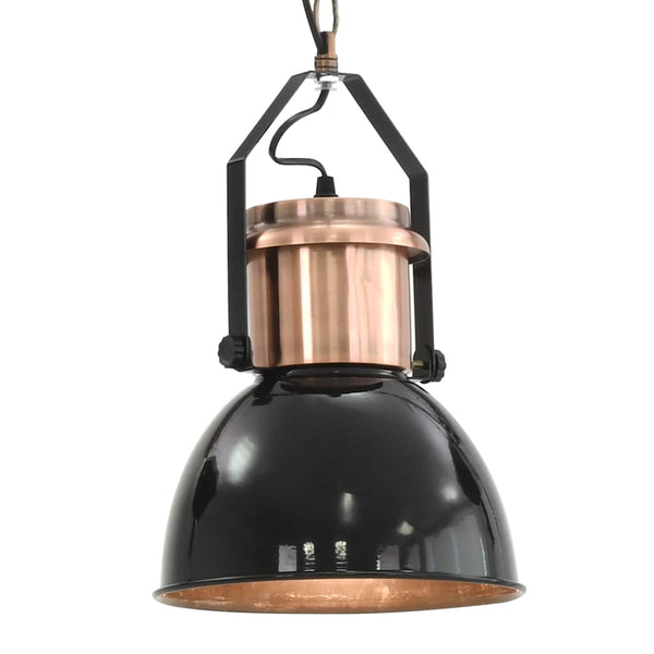Deckenlampe Schwarz 2er Set E27