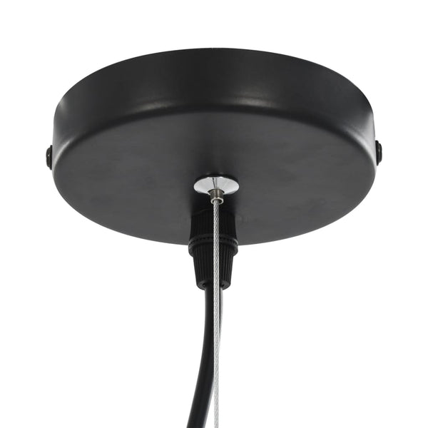 vidaXL Plafonniers 2 pcs Noir et Doré Hémisphérique 40cm E27
