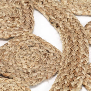 vidaXL Tapis tressé à la main en jute 90 cm
