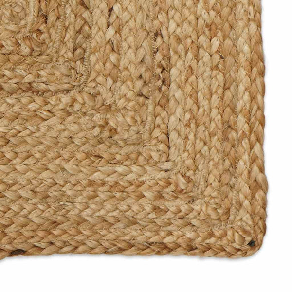 Teppich Handgefertigt Jute Natur 160x230 cm