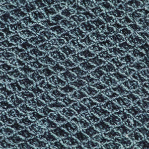 vidaXL Jeté de lit en coton 125x150 cm bleu indigo