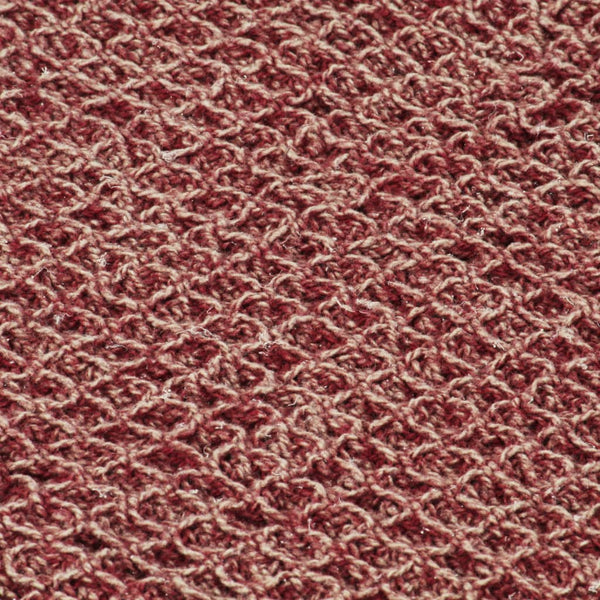 vidaXL Couvre-lit en coton 220x250 cm bordeaux