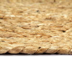 Tischsets 6 Stk. Natur 38 cm Rund Jute