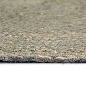 vidaXL Sets de table 4 pcs Gris 38 cm Rond Jute