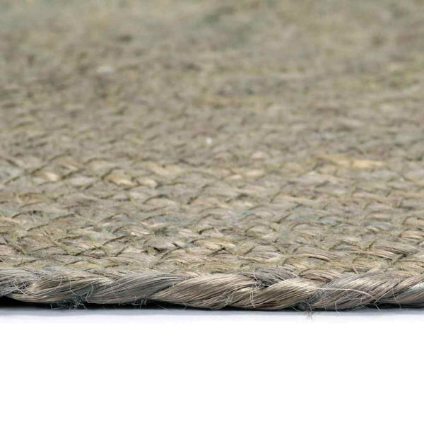 vidaXL Sets de table 4 pcs Gris 38 cm Rond Jute