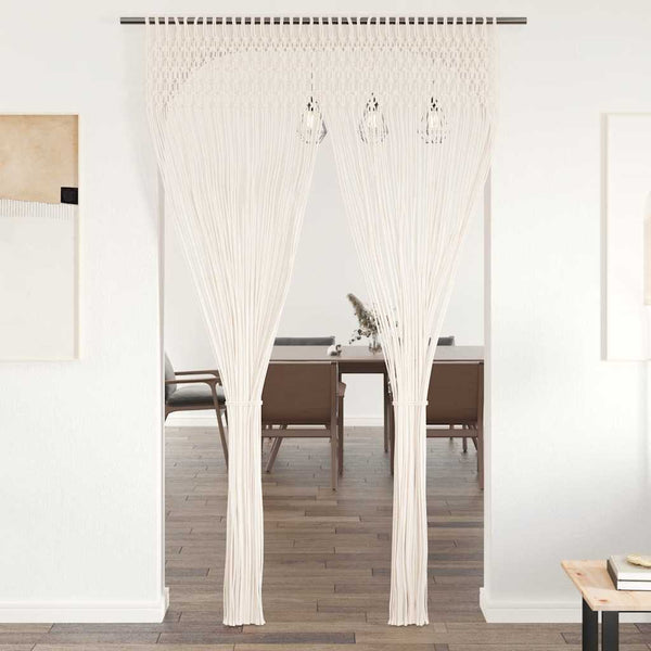 Makramee Vorhang 140×240 cm Baumwolle