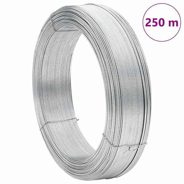 Zaun-Bindedraht 250 m 1,4 mm Stahl
