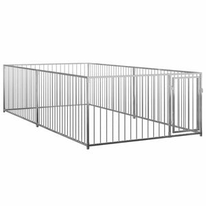 Outdoor-Hundezwinger 200×400×100 cm