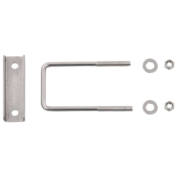 U-Bügel für Zaunpfosten 25 Sets 60 x 40 mm