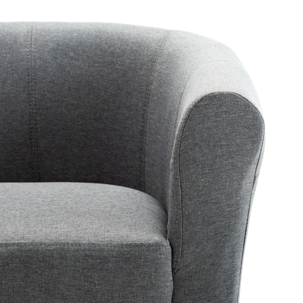Sessel Hellgrau Stoff
