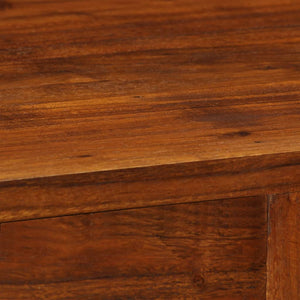 Sideboard 115x35x86 cm Massivholz Akazie