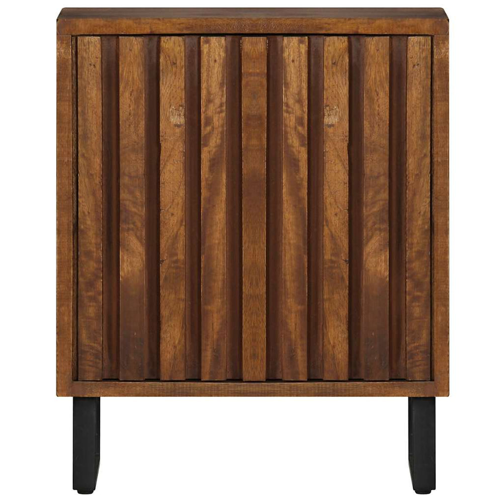 Nachttisch 40x30x50 cm Massivholz Mango