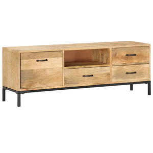 TV-Schrank 130x30x45 cm Massivholz Mango