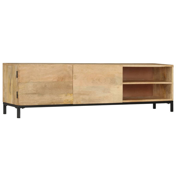 TV-Schrank 145x30x41 cm Massivholz Mango