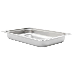 Gastronormbehälter GN 1/1 Edelstahl, 4er-Set