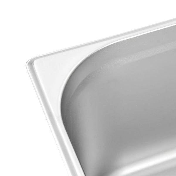 Gastronormbehälter GN 1/1, 200mm, Edelstahl, 2er-Set