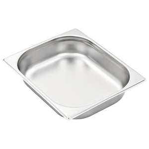 GN 1/2 Gastronormbehälter Edelstahl, 4er-Set