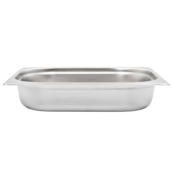 GN 1/2 Gastronormbehälter Edelstahl, 4er-Set