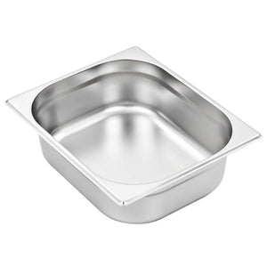 GN 1/2 Gastronormbehälter Edelstahl, 4er-Set