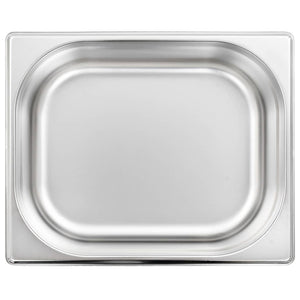 GN 1/2 Gastronormbehälter Edelstahl, 4er-Set