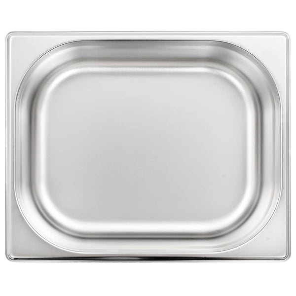 GN 1/2 Gastronormbehälter Edelstahl, 4er-Set
