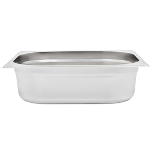 GN 1/2 Gastronormbehälter Edelstahl, 4er-Set