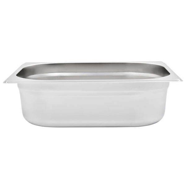 GN 1/2 Gastronormbehälter Edelstahl, 4er-Set