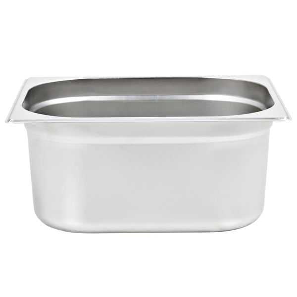 GN 1/2 Edelstahl Gastronormbehälter 150mm - 2er Set