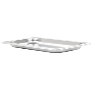 GN 1/3 Gastronormbehälter, 12er-Set, Edelstahl