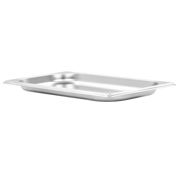 GN 1/3 Gastronormbehälter, 12er-Set, Edelstahl