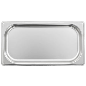 GN 1/3 Gastronormbehälter, 12er-Set, Edelstahl