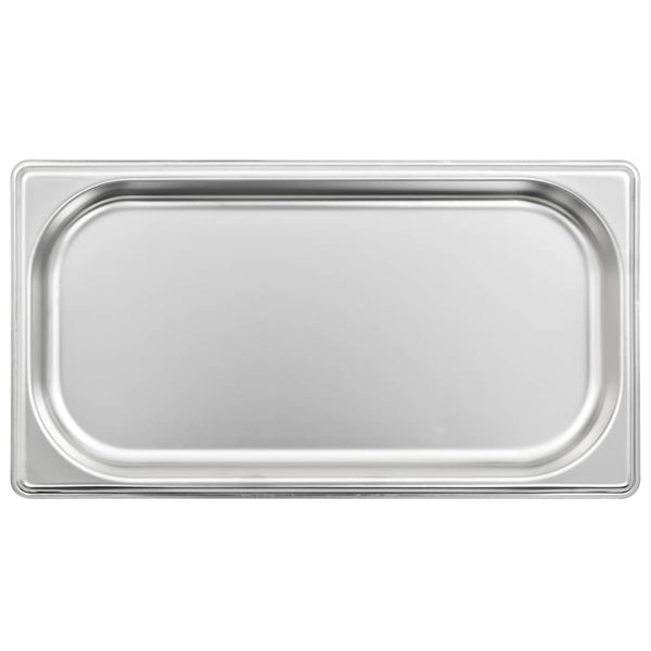 GN 1/3 Gastronormbehälter, 12er-Set, Edelstahl