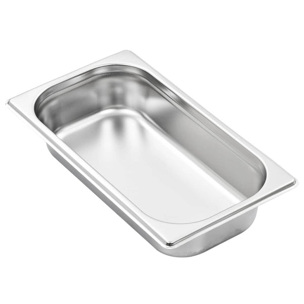 Gastronormbehälter GN 1/3 Edelstahl 8er-Set
