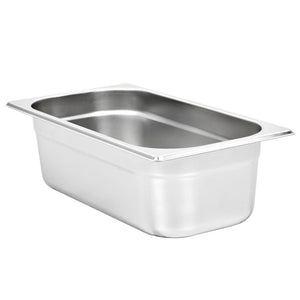 Gastronormbehälter GN 1/3 Edelstahl, 8er-Set