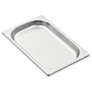 GN 1/4 Edelstahl Gastronormbehälter, 12er-Set