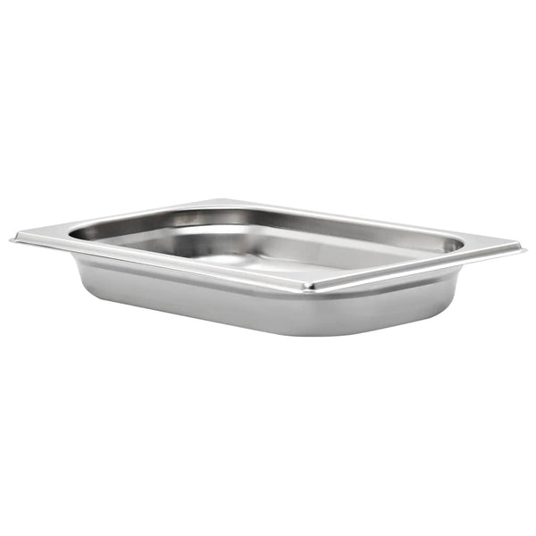 Gastronormbehälter GN 1/4, 40mm, Edelstahl, 12er-Set