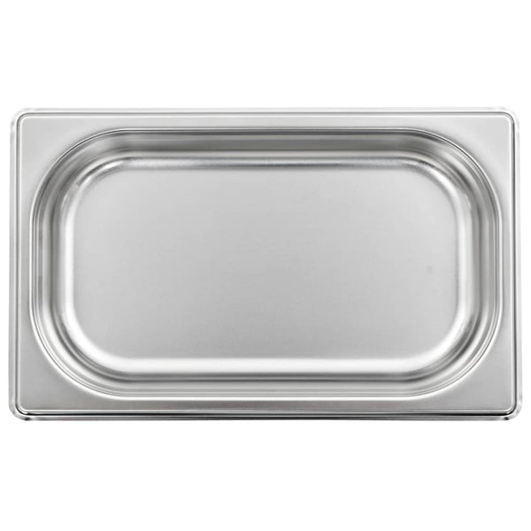 Gastronormbehälter GN 1/4, 40mm, Edelstahl, 12er-Set