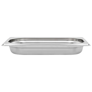 Gastronormbehälter GN 1/4, 40mm, Edelstahl, 12er-Set